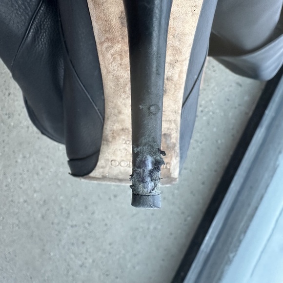 Jimmy Choo Gypsy Stiletto Dominatrix Over-the-Knee Boots Sz40 - Picture 6 of 11